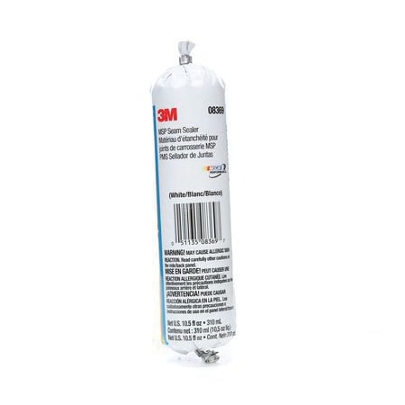 3M 3M MSP Seam Sealer, 08369, White, 310 mL Flexpack 7000045483